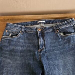 Women's Blue Relaxed Fit Denim Jeans